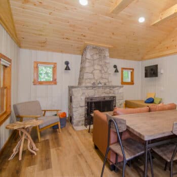 A cottage at Mountain Lake Cottages on Lake Willoughby