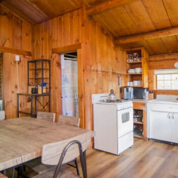 A cottage at Mountain Lake Cottages on Lake Willoughby